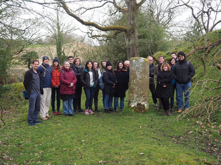 Group photo at Vindolanda